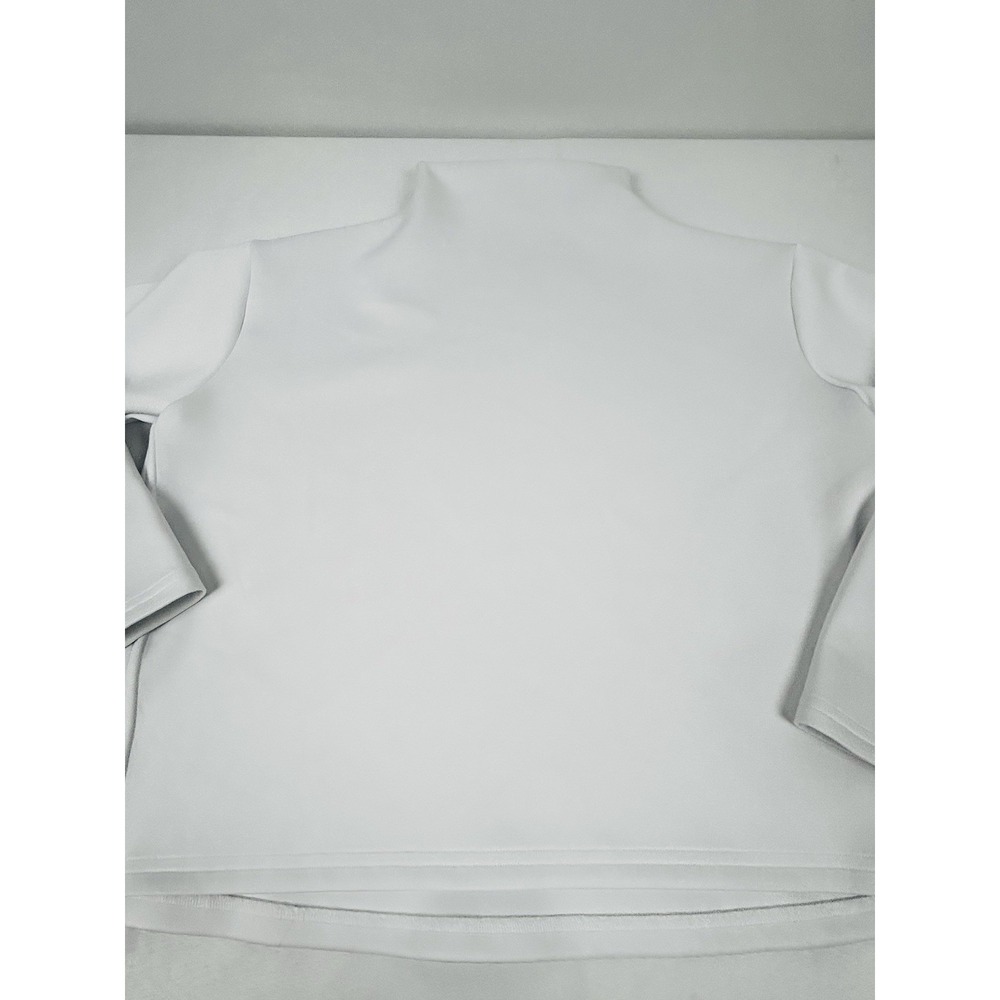 Aday Mock Neck Like a Boss Women's Medium TLS-WHT-96MD - Picture 4 of 6